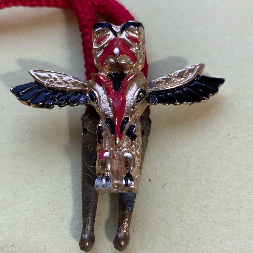 Awesome totem pole necklace*